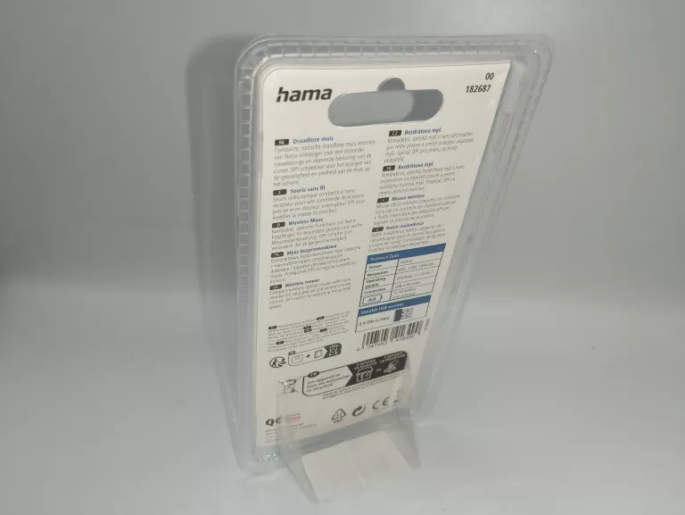 BEZPRZEWODOWA MYSZ HAMA AMW-300 KOMPLET IDEAŁ!