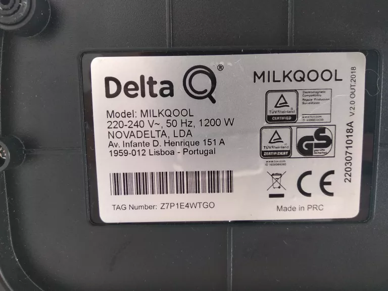 EKSPRES DO KAWY DELTA MILKQOOL EVOLUTION