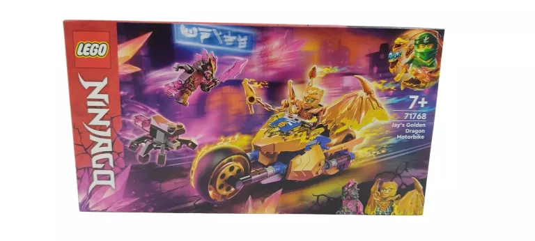 LEGO NINJAGO ZŁOTY SMOCZY MOTOCYKL JAYA 71768