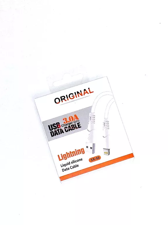 KABEL USB LIGHTNING IPHONE SX-50 3.0A