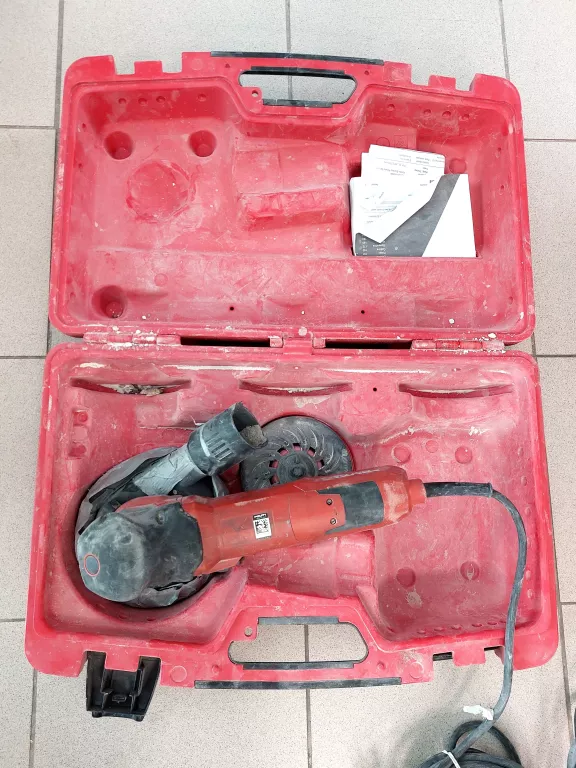 HILTI DGH 130 SZLIFIERKA DO BETONU WALIZKA