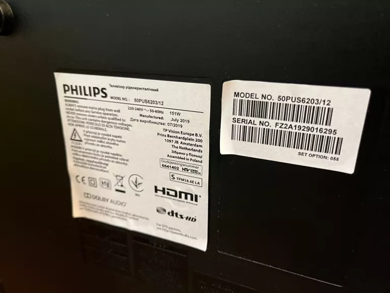tv-philips-50pus6203-4k-smart-stan-uzywany