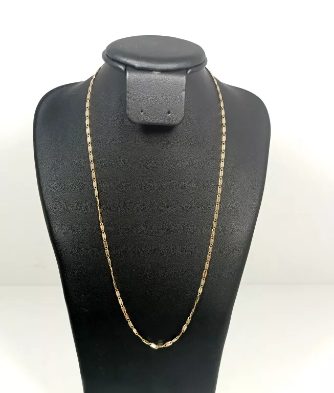 PIĘKNY ZŁOTY ŁAŃCUSZEK 6,24 PR585 45CM