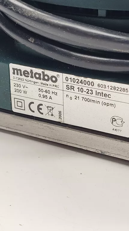 SZLIFIERKA OSCYLACYJNA METABO SR 10-23
