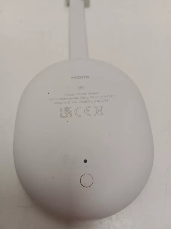 GOOGLE CHROMECAST 4.0 GOOGLE G454V