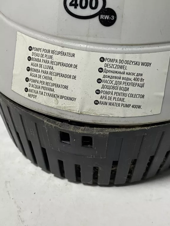 POMPA ZANURZENIOWA STERWINS 400 RW-3