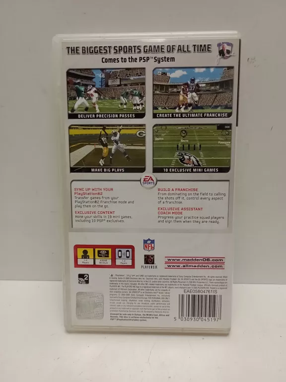 Madden NFL 2006 - Sony PSP