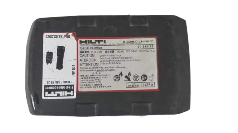 SZLIFIERKA HILTI AG 125-A22 125MM 21,6V