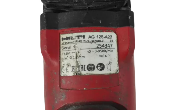 SZLIFIERKA HILTI AG 125-A22 125MM 21,6V