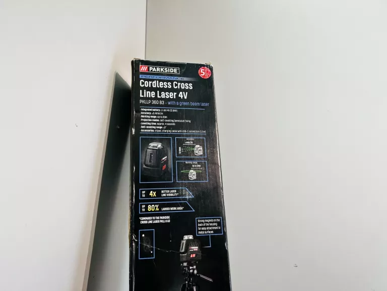 PARKSIDE LASER KRZYŻOWY 20 M PKLLP 360 B2