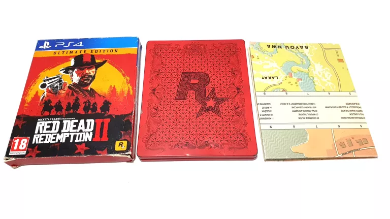 GRA PS4 RED DEAD REDEMPTION II EDYCJA STEELBOOK