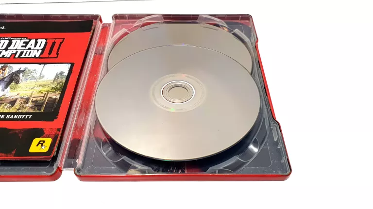 GRA PS4 RED DEAD REDEMPTION II EDYCJA STEELBOOK