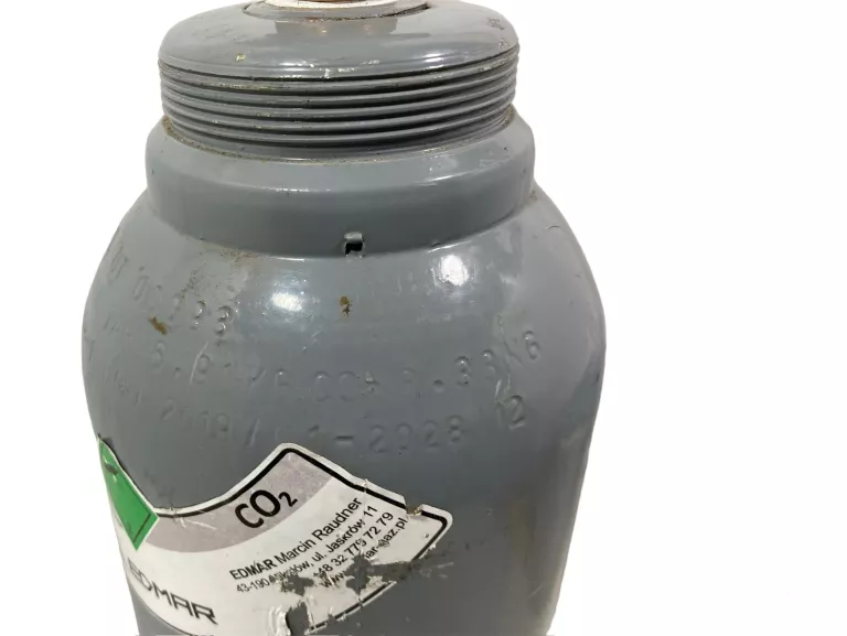 BUTLA GAZOWA 5L CO2 DWUTLENEK WĘGLA AKWARIUM