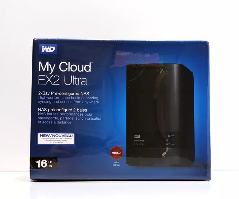 DYSK SIECIOWY WD MY CLOUD EX2 ULTRA 16TB