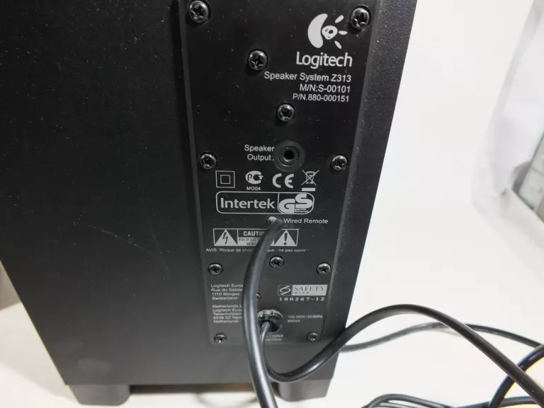 GŁOŚNIKI LOGITECH Z313 BN