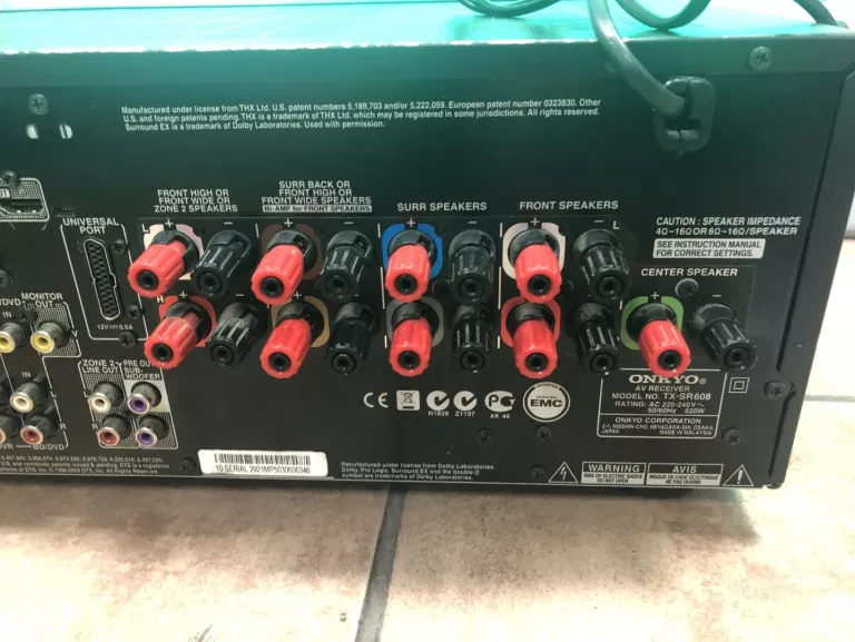 ONKYO TX-SR608 AMPLITUNER Z PILOTEM