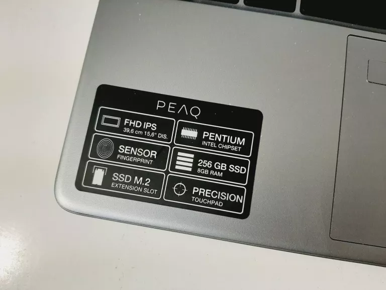 LAPTOP PEAQ CLASSIC C151V 8/256 GB WIN11 GWARANCJA