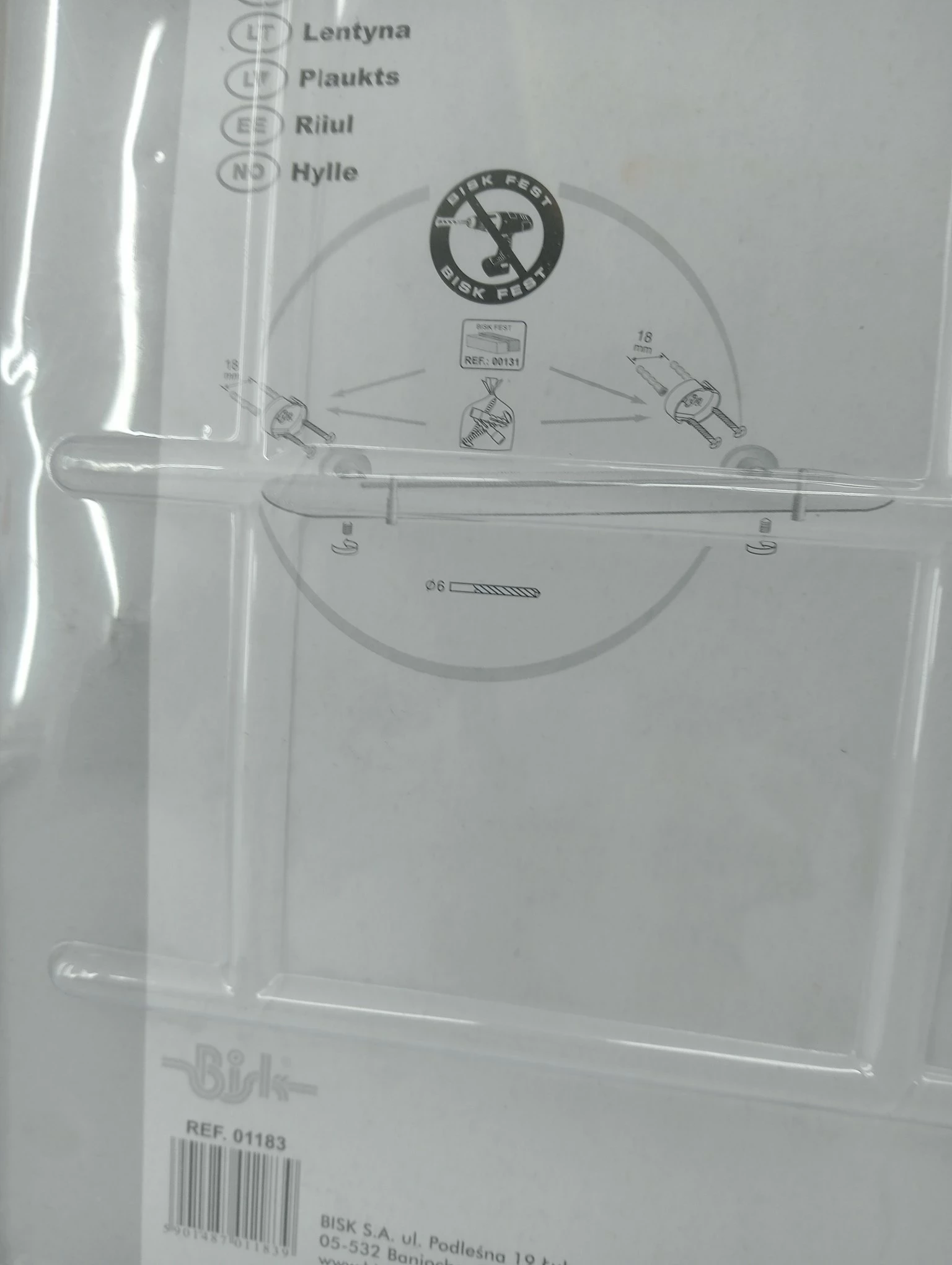 polka-szklana-lazienkowa-foryou-pudelko-stan-uzywany