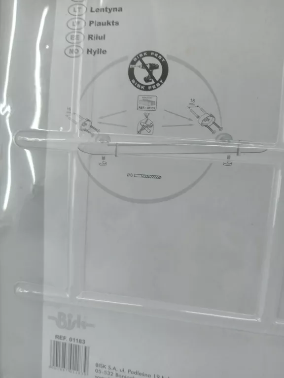 polka-szklana-lazienkowa-foryou-pudelko-stan-uzywany