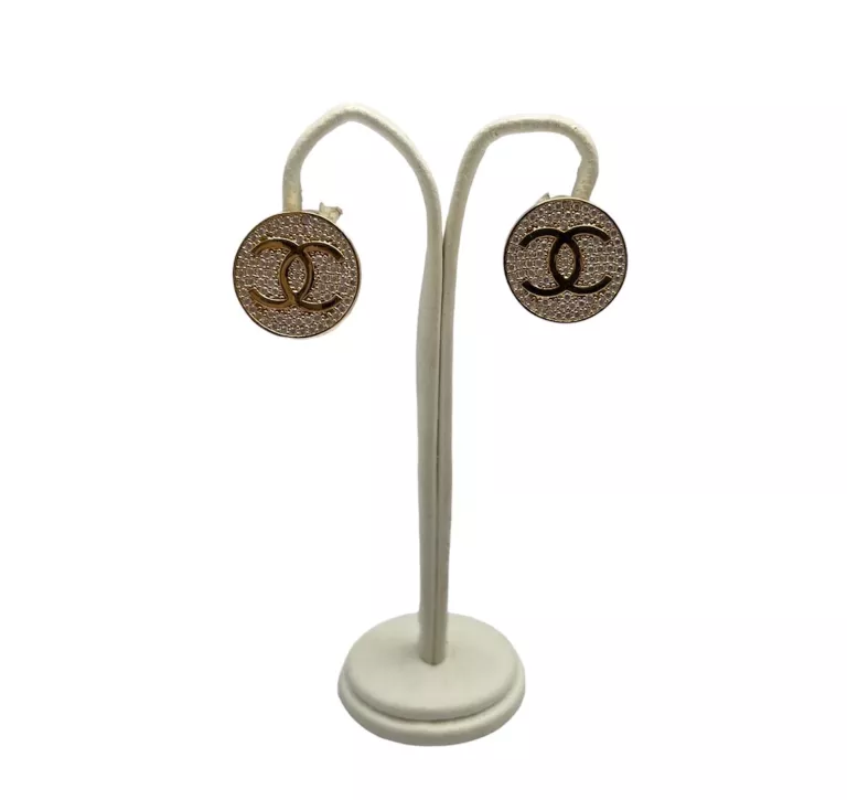 ZŁOTE KOLCZYKI CHANEL [585] 5,28G