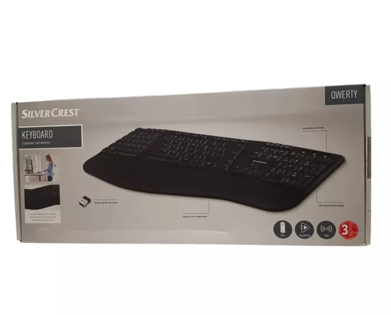 KLAWIATURA MECHANICZNA SILVER CREST QWUERTY