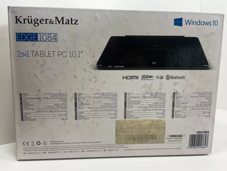 TABLET 2W1 KRUGER&MATZ EDGE 1084
