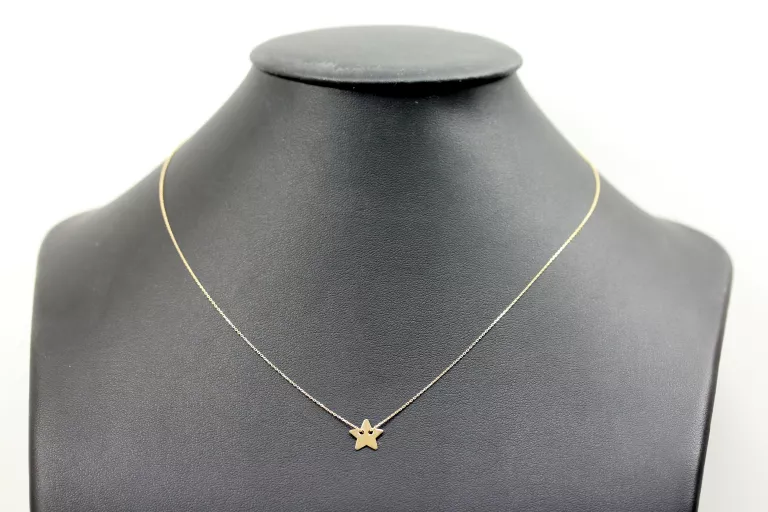 ZŁOTY ŁAŃCUSZEK CELEBRYTKA P585 14K 1,08G 44CM