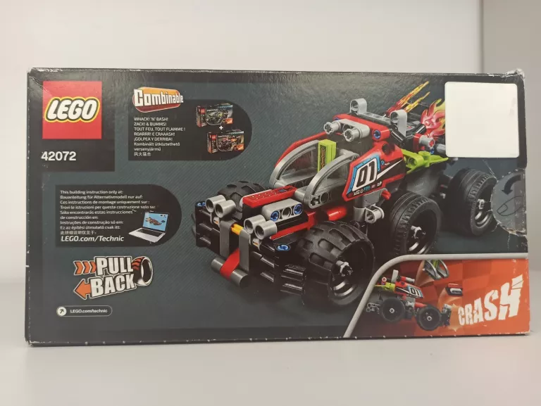 ZESTAW LEGO TECHNIC 42072 WYŚCIGÓWKA