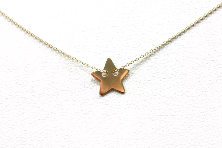 ZŁOTY ŁAŃCUSZEK CELEBRYTKA P585 14K 1,08G 44CM