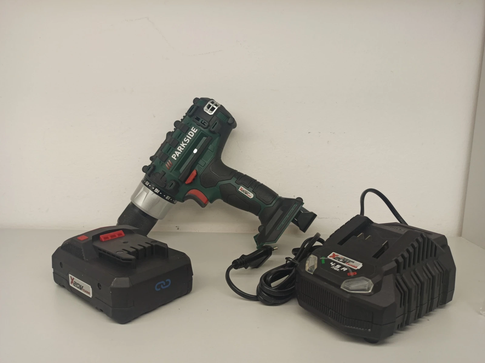 wkretarka-parkside-pabs-20-li-e6-zestaw-okazja-stan-uzywany