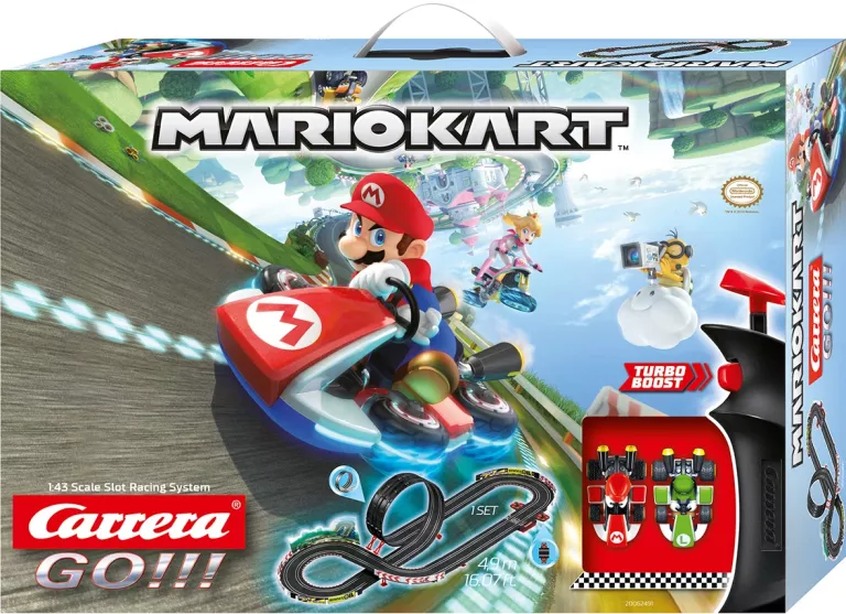 TOR WYŚCIGOWY CARRERA GO!!! - NINTENDO MARIO 4,9M