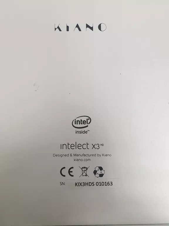 TABLET LAPTOP 2W1 KIANO INTELECT X3 2/32GB WIN10