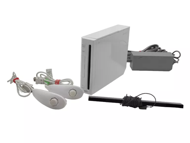 KONSOLA NINTENDO WII + 2 KONTROLERY + CZUJNIK