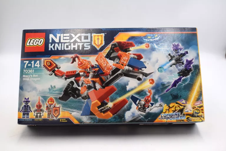LEGO NEXO KNIGHTS 70361 NIEOTWARTE