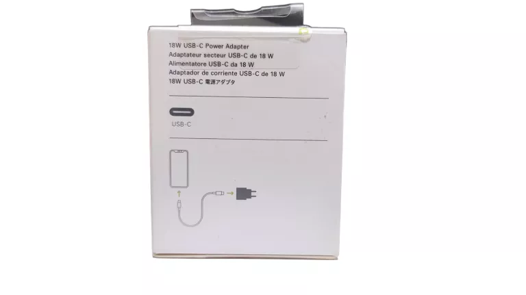 ŁADOWARKA USB-TYP C APPLE MU7V2ZM/A 18W