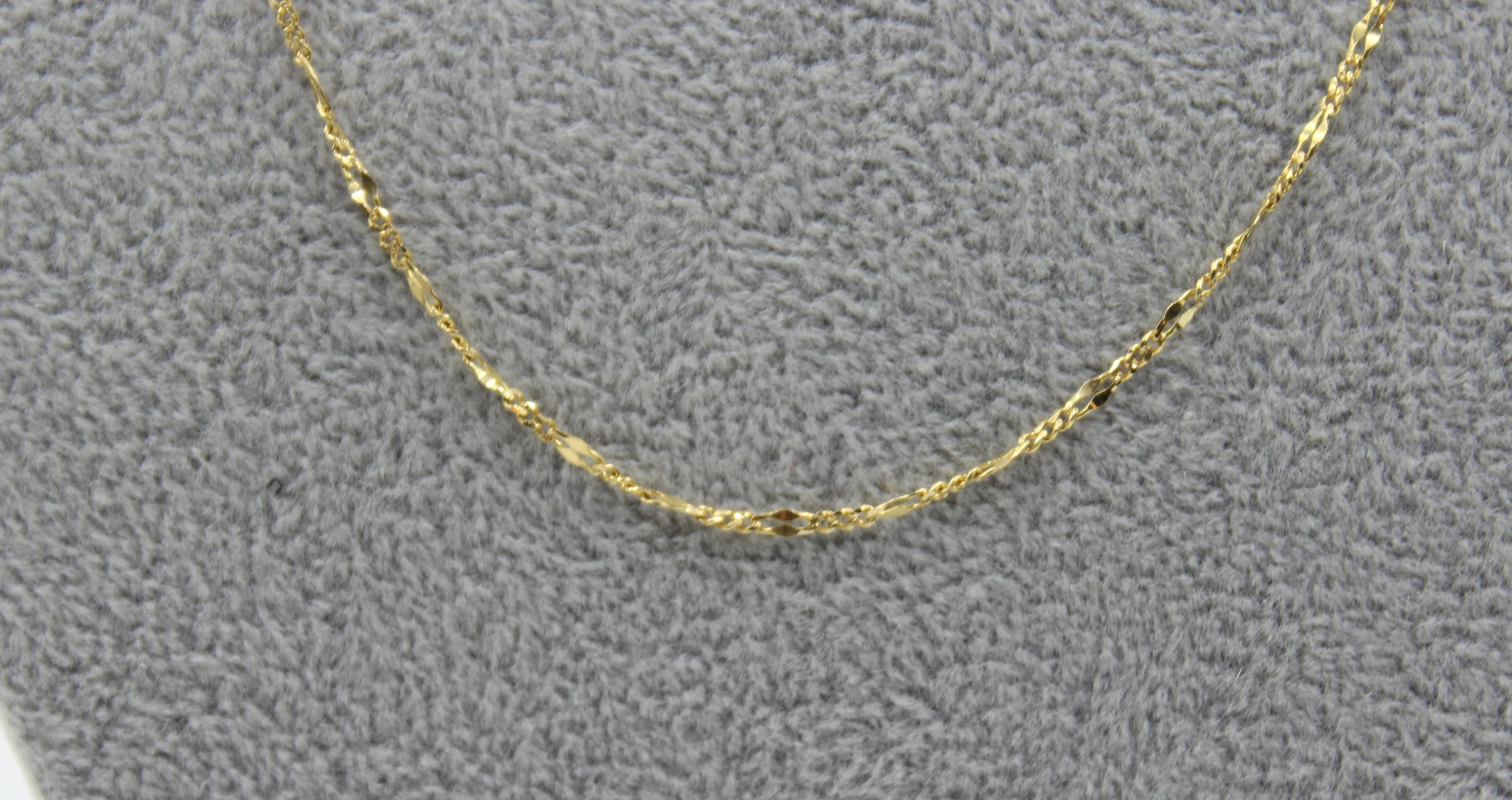 elegancki-zloty-lancuszek-49-cm-14k-224gr-splot-figaro