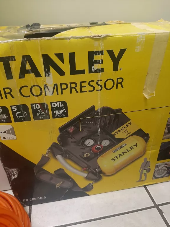 KOMPRESOR BEZOLEJOWY STANLEY N/D AIR 5 L 10BAR