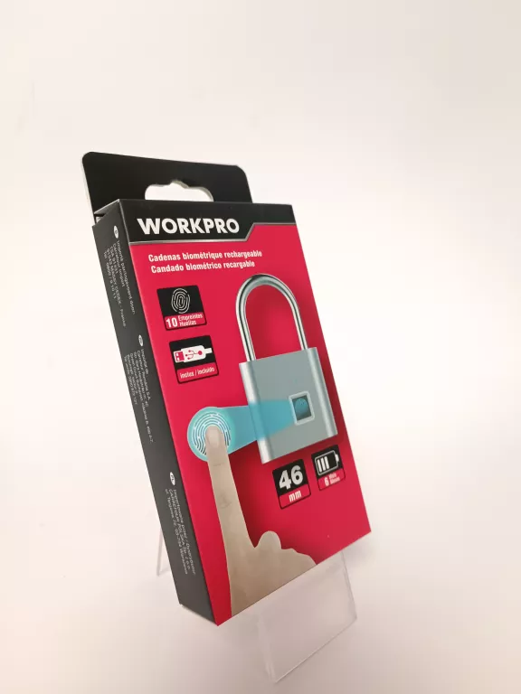 KŁÓDKA BIOMETRYCZNA WORKPRO NA ODCISK PALCA