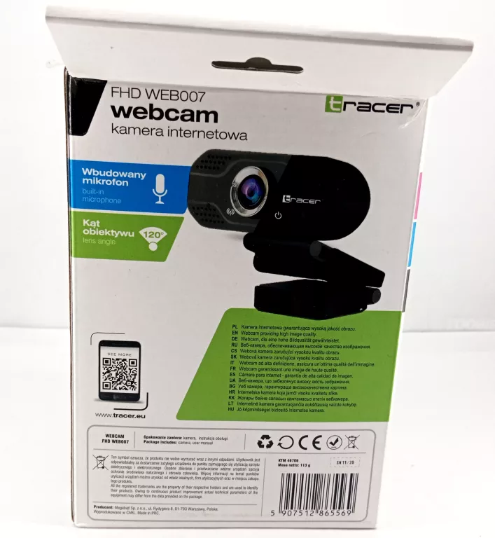 tracer full hd web007 webcam