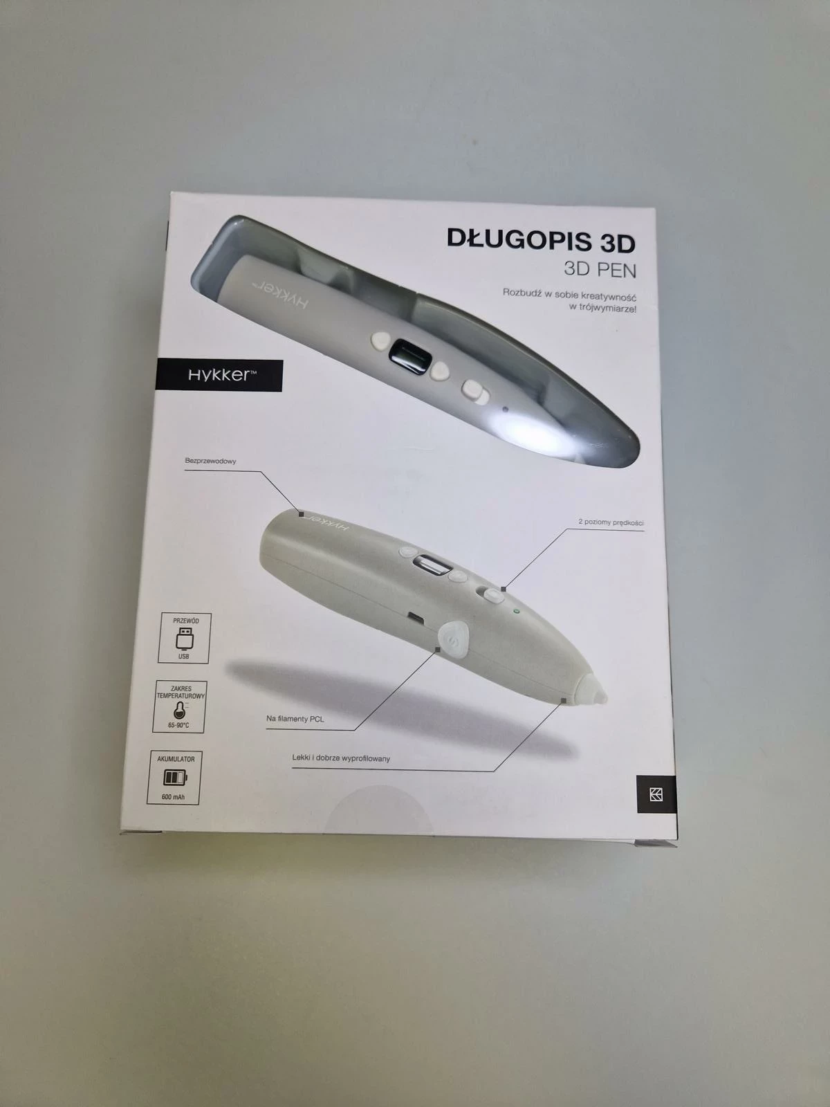 dlugopis-3d-hykker-nieodpakowany-stan-uzywany