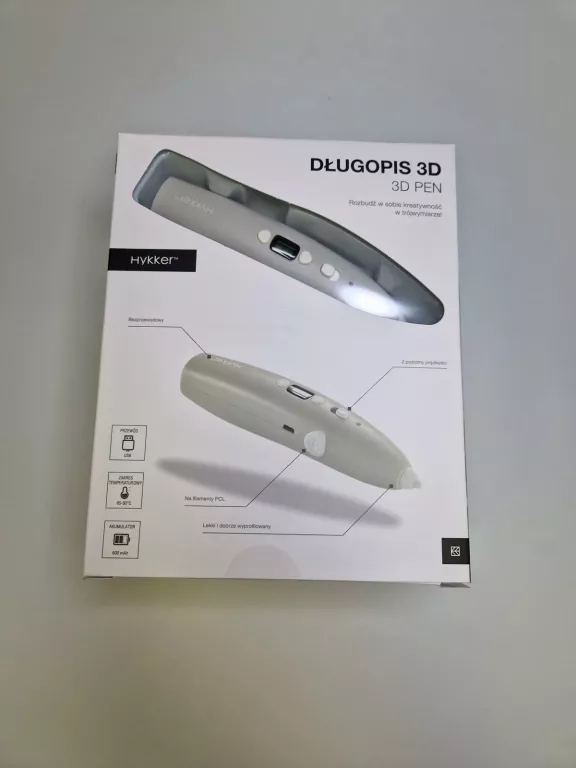 dlugopis-3d-hykker-nieodpakowany-stan-uzywany