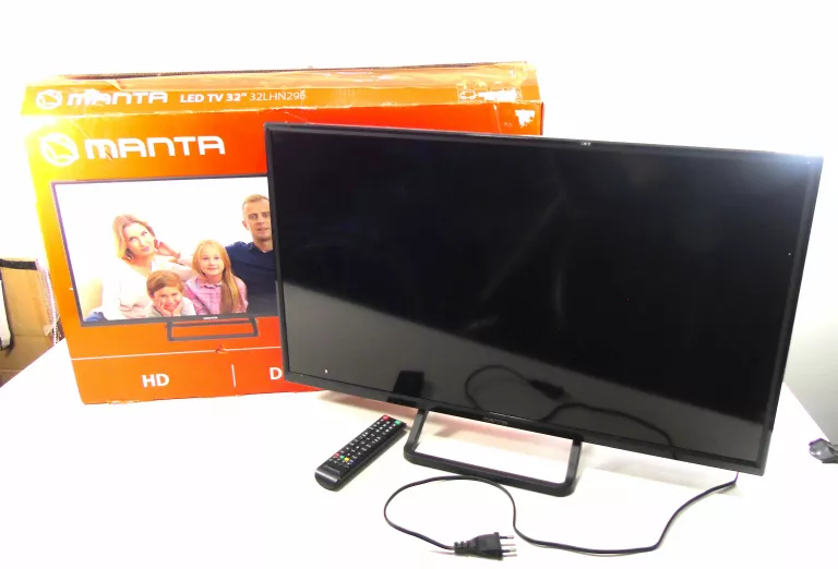 ŚWIETNY TELEWIZOR MANTA 32LHN29E KOMPLET