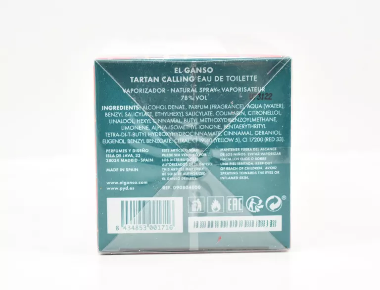 EL GANSO TARTAN CALLING 125ML EDT