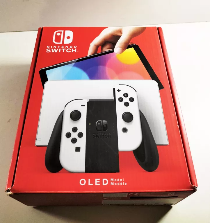 KONSOLA NINTENDO SWITCH OLED BIAŁY