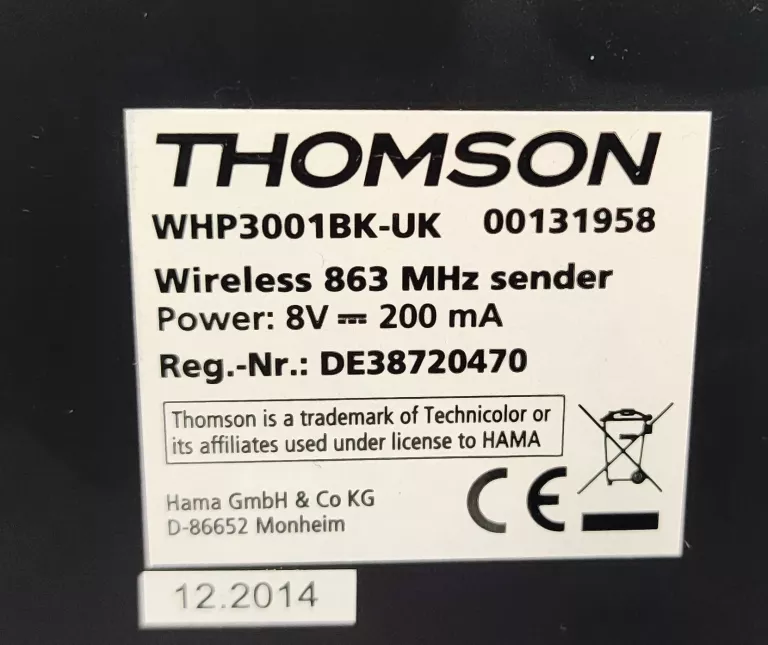 sluchawki-nauszne-thomson-whp-3001-czarny-angielskie-wejscie-do-ladowarki-kod-producenta-whp-3001