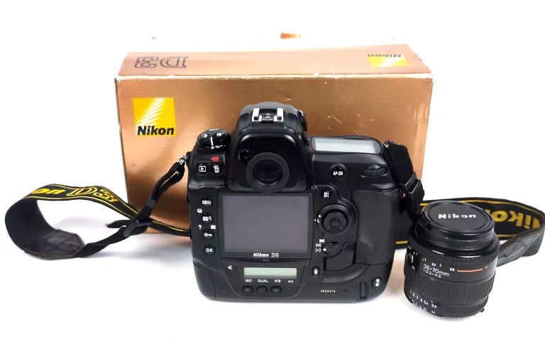ZESTAW NIKON D3 BODY + OBIEKTYW PEŁEN ZESTAW
