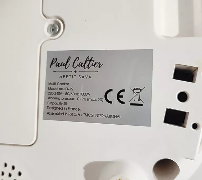 MULTI-COOKER PAUL CALTIER PR-22