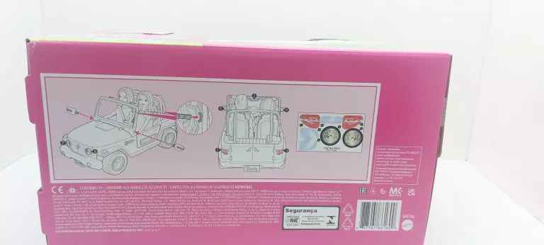 BARBIE JEEP PLAŻOWY MATTEL GMT46 KABRIOLET