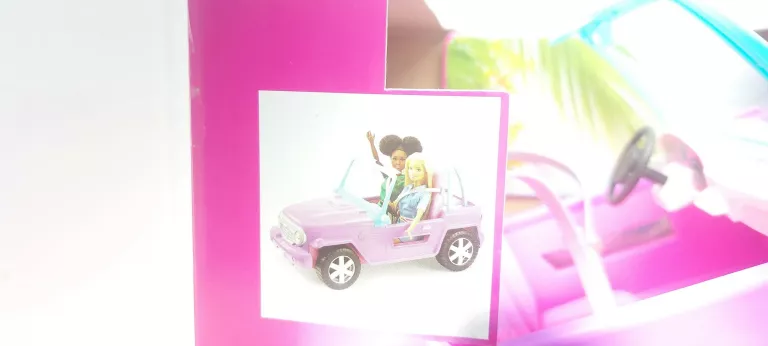 BARBIE JEEP PLAŻOWY MATTEL GMT46 KABRIOLET