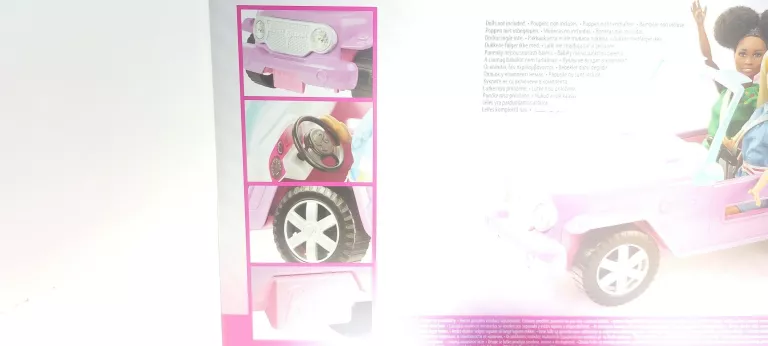 BARBIE JEEP PLAŻOWY MATTEL GMT46 KABRIOLET